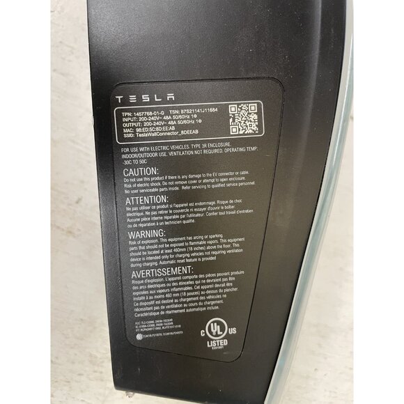 Tesla Wall Connector Gen 3 1457768-01-G 18ft. for parts - Picture 9 of 9